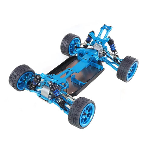 Trail Shredding Yellow Metal Suspension Arms And Steering Cup Hub Carrier Upgrade Set Built Tough For RC Car Frame