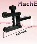 Spring Loaded Clamp Type Knurling Tool for Lathes, 2-Inch Capacity, 3/8-Inch Shank, shown with 145mm alignment