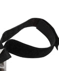 Close-up of Velcro strap on Beige Outdoor Swing Canopy Replacement Top Cover Easy Fit All Weather Rainproof Dustproof Weatherproof