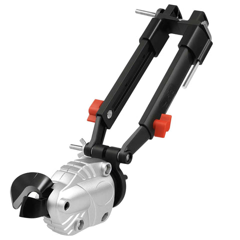Sheet Metal Cutter Drill Attachment With 360 Degree Pivoting Head Sharp Blades Cuts 18 GA Galvanized Steel 20 GA Stainless Steel