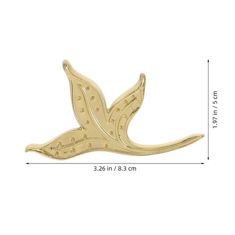 Brass Leaf Drawer Pulls For Cabinets And Dressers Dope Vintage Style Cabinet Handles For Wardrobes And Kitchen Cupboards 3.26x1.97in