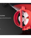 Red propeller detail of Massive 23.6 Inch Remote Control Fire Boat With Water Sprayer 60cm Electric RC Watercraft