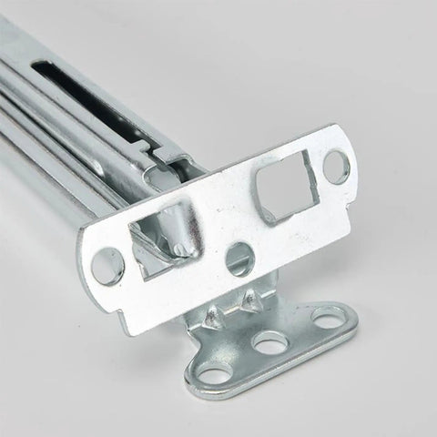 Folding Lift Up Hinge Mechanism For DIY Furniture Durable Cold Rolled Steel Support Bracket 7.64 In Folded Length