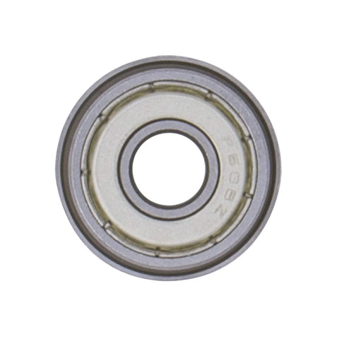 Flange deep groove ball bearings 8x22x7mm, shielded, durable, low noise, high speed capability, for machinery and projects, set of 10.