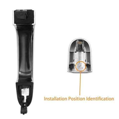Kia Sorento Exterior Front Right Door Handle Replacement For 2011 2015 OEM Fit Passenger Side 826522P030 installation guide view