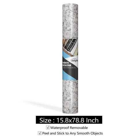 Granite Countertop Contact Paper Waterproof Peel And Stick Marble Wallpaper Self Adhesive 15.8x78.8 Inch roll view