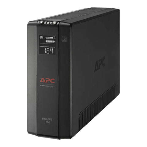 Backup Power Pro 1500VA Uninterruptible Power Supply With 900W Battery Backup, Surge Protection, LCD Display, 10 NEMA 5 15R Outlets For Computers, WiFi Routers, And Home Office Electronics