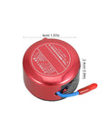 Self Activating Aerosol Fire Extinguisher For Car Engines And Boats With Instant Heat Trigger, red compact design, 4cm diameter.