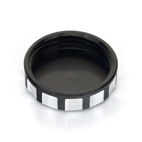 Front Brake Fluid Reservoir Cap For Sportbikes CNC Machined 6061 T6 Aluminum Anodized Black Steel Bolts