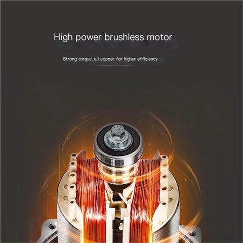 High power brushless motor of Heavy Duty Full Electric Pallet Jack Truck With Li-Ion Battery handles strong torque for efficient operation.