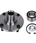 Front Wheel Hub And Bearing Assembly For Ford Focus 2000 To 2011 4 Lug Pattern Direct Replacement Easy Install OEM Grade Quality Front Axle Hub Bearing