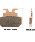 Sintered Metal Brake Pads For E Bikes With 4 Piston Hydraulic Calipers Quiet Hard Wearing Copper Fiber Pads Beefy Braking Power