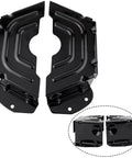 Heavy Duty 2 Spindle Pulley Guard Cover For 42 And 46 Inch Deck Mowers, black metal shield