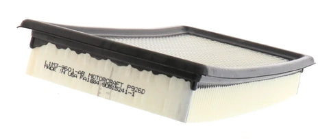 FA1884 Car Air Filter Replacement for cleaner engine air intake, durable polyurethane construction, side view