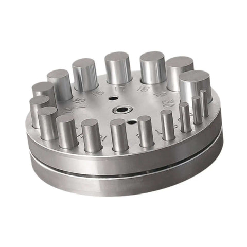 Round Disc Cutter Set Manual Round Punch Heavy Duty Coin Punch Tool For Jewelry Making and Metal Forming Die with multiple punches