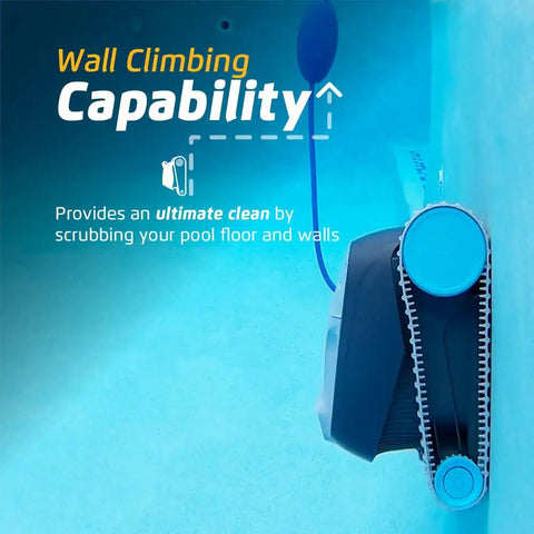 Advantage Pro Automatic Robotic Pool Vacuum Cleaner With Wall Climbing And Active Scrubbing for in-ground pool cleaning.
