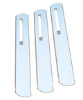 3 Pack Throat Plate Inserts For Z.C.I. Cabinet Saw Pro Grade Durable Table Saw Accessories on white background