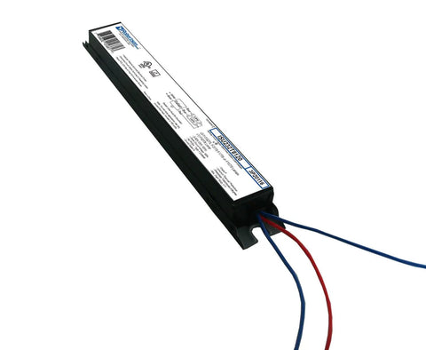 Electronic Fluorescent Ballast For 1 Or 2 T8 Lamps Including F17T8 To F32T8 And F40T8, Instant Start, 120V Input, NPF, 60 Hz, 10 Pack