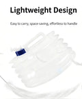 Collapsible Water Storage Container With Spigot 3L 5L 10L Foldable Clear Water Jug With Handle lightweight design with spigot