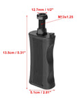 Non Slip Exercise Bike Pedals With Straps Half Inch Spindle, 12.7mm Spindle, Black dimensions and spindle details
