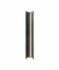 Side view of Beefy 16 Gauge 1 Inch Fencing Staples Galvanized Steel Glue Collated 2000 Count For Livestock Horse Chain Link And Deer Fencing