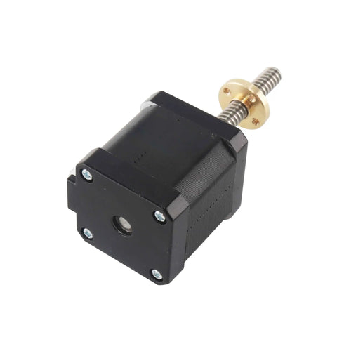 Top Shelf Nema 17 Stepper Motor Matched With 310Mm Lead Screw, showing a black stepper motor with a metal lead screw.