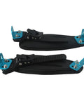 Ride Ready Adjustable Aluminum Foot Holder Strap For Electric Skateboards And Off Road Longboards Secure Rubber And Nylon Fastening Belt In Blue Easy Install Durable Buckle Keeps Your Feet Locked In