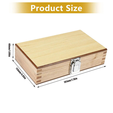 32 Piece Metric Steel Gage Block Set For High Precision Calibration, Heavy Duty Measuring Blocks, Gage Caliper Tool Kit, Grade 0, Premium Hardened Steel Blocks For Calibrating Machinery And Instruments. Wooden case 197x113x48mm