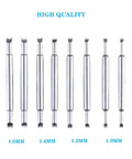 Set of 8 alloy steel pins for Watch Spring Bar Pliers Tool Kit With Spring Bar Tweezers And 8 Alloy Steel Pins Replacement Pins Set For Easy Strap Removal And Band Repair On Most Watches Blue