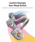 Magnetic Imaging Master Grip Boss Level Phone Camera Grip With 3200mAh Battery and custom colorful keycaps in different colors