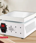 Beefed Up 500W 110V Soldering Hot Plate Rework Station with LED Digital Temperature Display CPU Intelligent Control back view