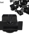 10 Pack Front Bumper Clip Kit For Camry And Corolla, OEM 53879-58010 Replacement Pins And Clips, black plastic, 10set