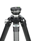 LB-75S 75mm Leveling Base for 70mm Systematic Tripod, rock-solid 3/8-16 base socket and stud, CNC aluminum construction, butterfly lock