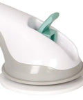Close-up of the Suction Grip Bathtub And Shower Safety Handle White 24 Inch Non Slip Grab Bar No Tools Install Portable Easy Attach