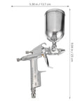 Beavorty Professional Aluminum Pneumatic Air Paint Sprayer Gun for Furniture and Automotive Equipment Repair, measuring 5.38 in by 9.04 in.