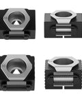 Get Your Hands On These Sick 2Pc Precision Vises For M6 M8 M10 And M12 Bolts. Black clamp with stainless hex head for M10.