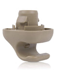 Beige Sun Visor Hook Clip Bracket Hanger For Honda Accord Civic CR-V Odyssey Pilot Ridgeline, Rugged ABS Plastic Interior Accessory