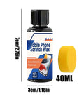 Scratch Repair Kit For Screens And Glasses With Polishing Cream Quick Fix No Fuss Application 40ml And 100ml Pack Includes Sponge Lens