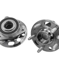 2 Pack Front And Rear Wheel Bearing And Hub Assembly For Buick Lacrosse Regal Chevrolet Equinox Malibu Impala Cadillac XTS CTS GMC Terrain 5 Lug With ABS Drop In Ready Plug And Play Upgrade
