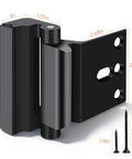 Beefed Up Door Security Reinforcement Lock Set Withstand 800 Lbs Of Force Kid Safe Child Proof Front Door Lock Easy Install