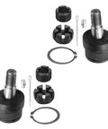 8 Piece Front End Suspension Kit For Jeep Cherokee Comanche Grand Cherokee And Wrangler Includes 2 Upper Ball Joints And 2 Lower Ball Joints