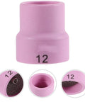 Rock Solid Pink Tig Welding Cups That Make Cleaning A Breeze, Sturdy Ceramic Nozzles for effective arc shielding and spatter prevention.
