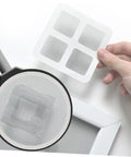 DIY Window And Door Screen Patch Kit With 20 Fiberglass Mesh Patches for quick fixes of holes and tears in window screens
