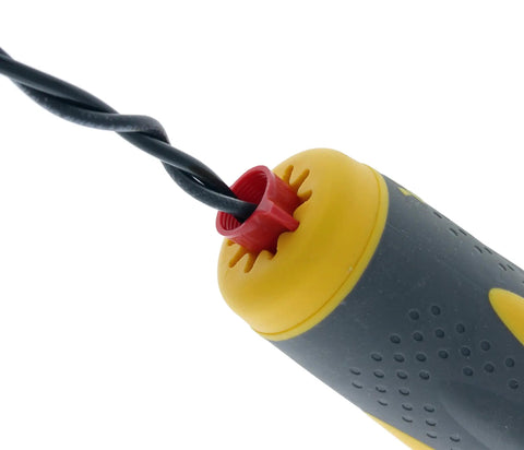 Twist-A-Nut 21-In-1 Ratcheting Multi-Bit Screwdriver with Pro-Grade 28-Tooth All-Metal Ratchet Patented Wire-Nut Connector Wrench