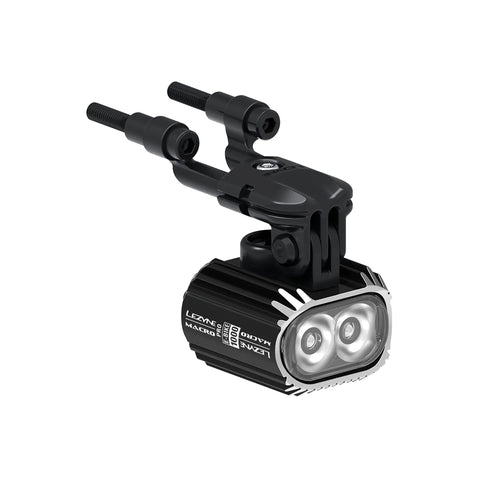 Macro Drive 1000 Ebike Headlight With CNC Aluminum Body 1000 Lumens MOR Lens Built For 6 To 12 Volt Systems Includes 140cm Power Cable Great For Night Riding On Busy Streets And Trails