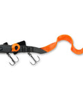 Alien Eel V2 Swim Bait For Musky And Pike, 5 Oz Black Orange With Realistic Contours And Lifelike Movement, Durable Steel Thru Wire, Ultra Sharp Treble Hooks, Slow Tail Kick Action To Trigger Big Predator Strikes
