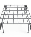 Heavy Duty Adjustable Headboard Brackets With A Lockdown Grip For Metal Platform Bed Frames Smooth Operator Assembly Fits 14 16 18 Inch Sets