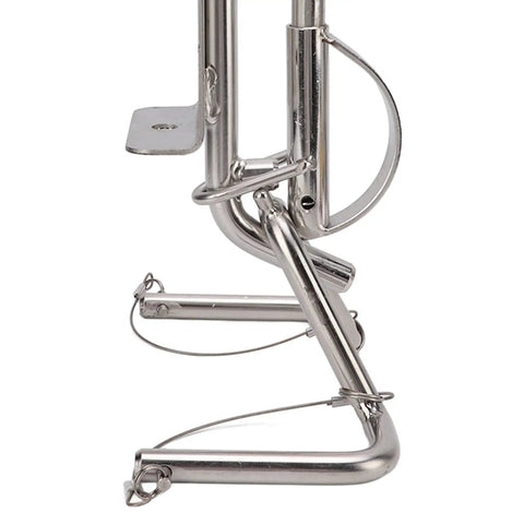 Storage Case Boat Snap Davits For Dinghy Lock System In 304 Stainless Steel Marine Hardware Beefy Heavy Duty Mounting Solution For Yachts And Inflatable Boats Secure Locking And Smooth Deployment close-up