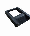 Heavy Duty Pallet Jack Stop For Damage Prevention And Easy Pallet Securing Keeps Pallets From Sliding In Transit Lightweight 5.3 Pound Rubber Pad Measures 14.5 By 11.5 By 2.5 Inches Simple And Functional black rubber pad
