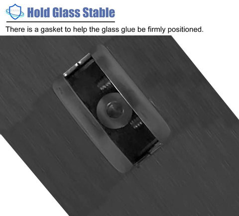 Heavy Duty Floor Standing Glass Railing Posts Built Tough Stainless Steel Handrail System For Stairs And Decks Top Notch Brushed Finish gasket detail